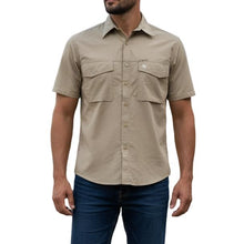 Load image into Gallery viewer, INCA S/S Mesh Back Shirt - Khaki (16)

