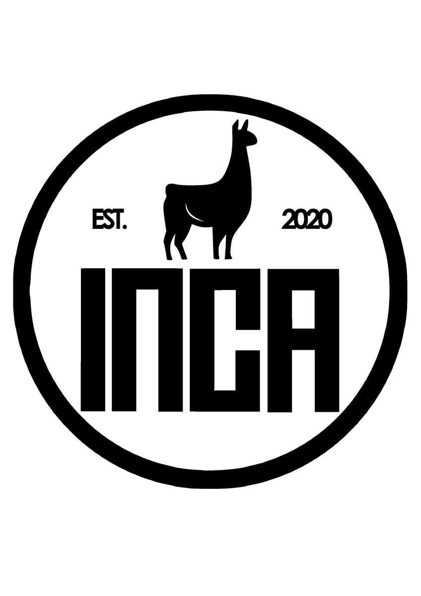 INCA Clothing brand. INCA Clothing Logo. Established 2020. South African Clothing Brand.