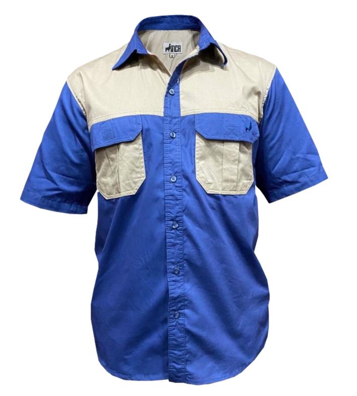 INCA Two Tone S/S Shirt - Assorted